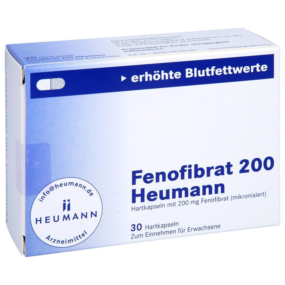 Fenofibrat 200 Heumann