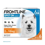 Frontline Spot On bei Hunden 2 - 10 kg