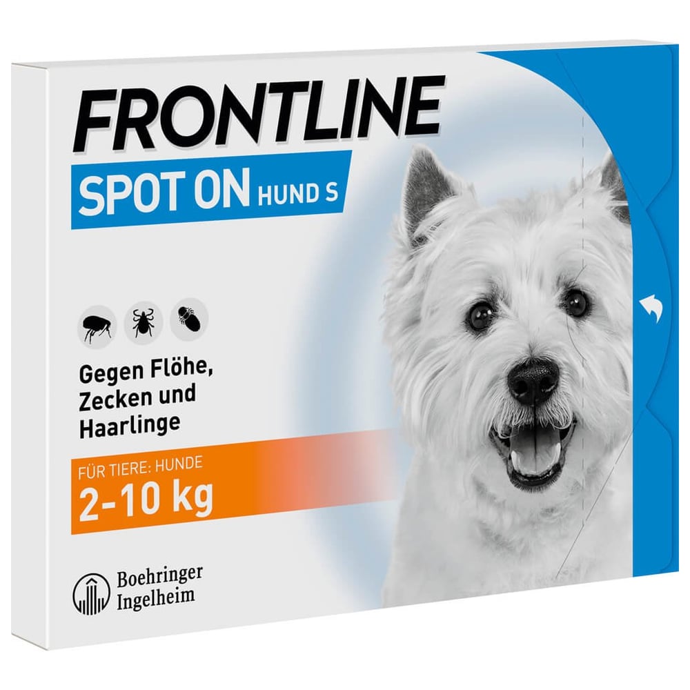 Frontline Spot On bei Hunden 2 - 10 kg