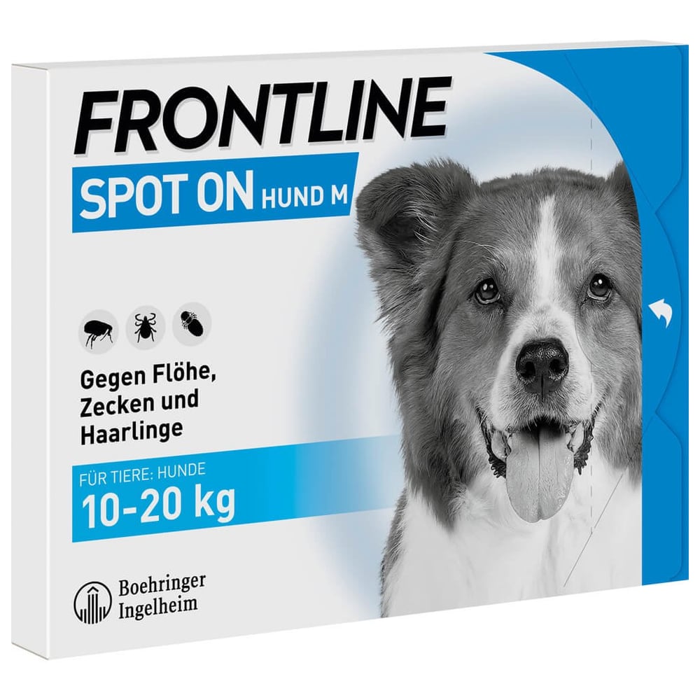 Frontline Spot On bei Hunden 10 - 20 kg