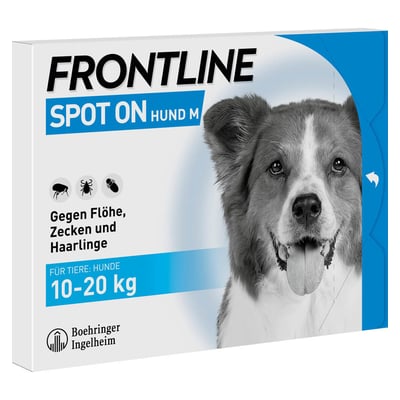 Frontline Spot On bei Hunden 10 - 20 kg