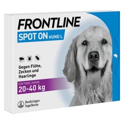 Frontline Spot On bei Hunden 20 - 40 kg