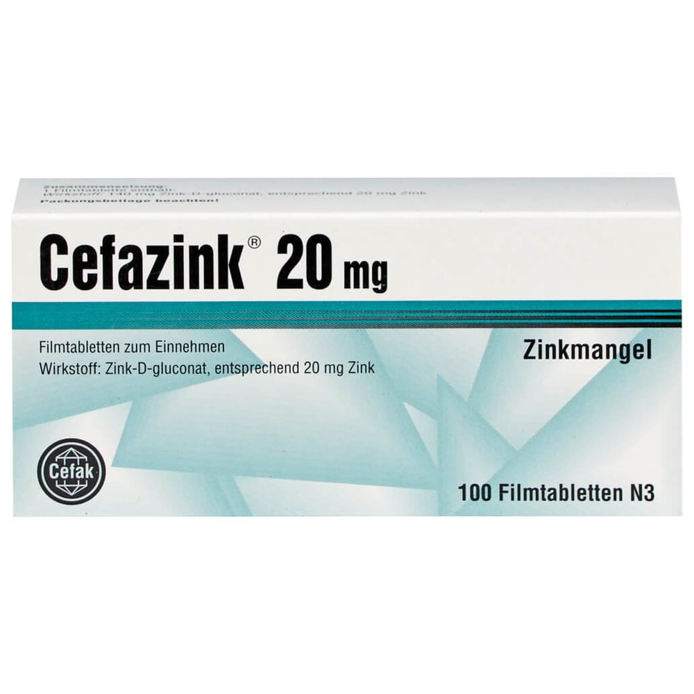 Cefazink 20 mg