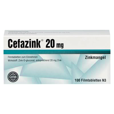 Cefazink 20 mg