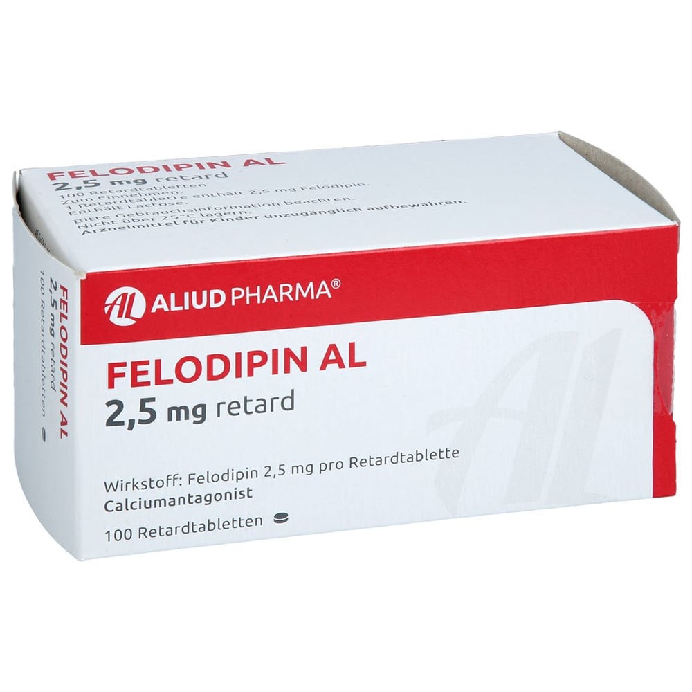 Felodipin AL 2,5 mg