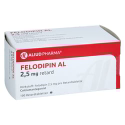 Felodipin AL 2,5 mg