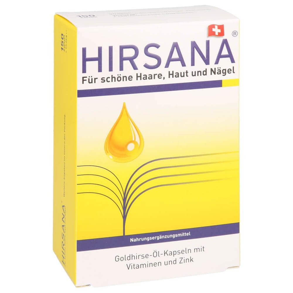 Hirsana Goldhirse Öl Kapseln