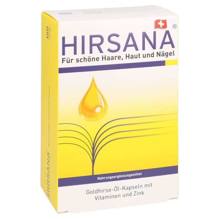 Hirsana Goldhirse Öl Kapseln