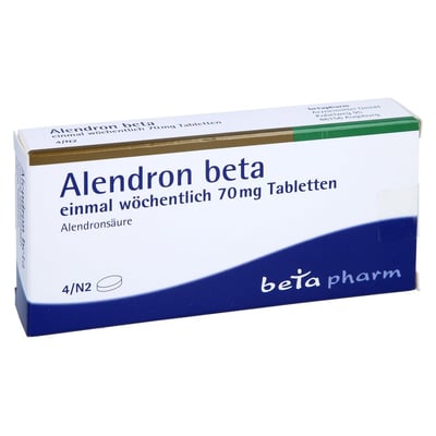 ALENDRON beta 1x wöchentl.70 mg Tabletten