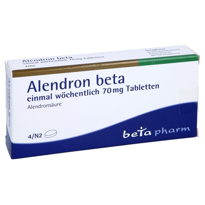ALENDRON beta 1x wöchentl.70 mg Tabletten