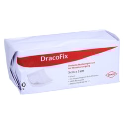 Dracofix OP-Kompressen 5x5 cm unsteril 8fach
