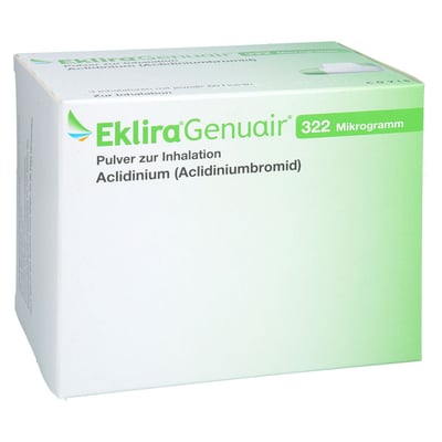 Eklira Genuair 322ug Pulver zur Inhalation 60ED Produktbild 1