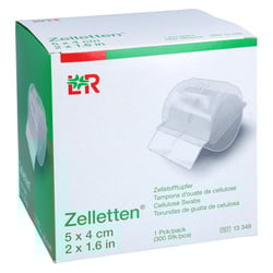 Zelletten Tupfer 4x5 cm unsteril Rolle Lohmann & Rauscher