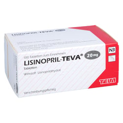 LISINOPRIL-TEVA 20 mg