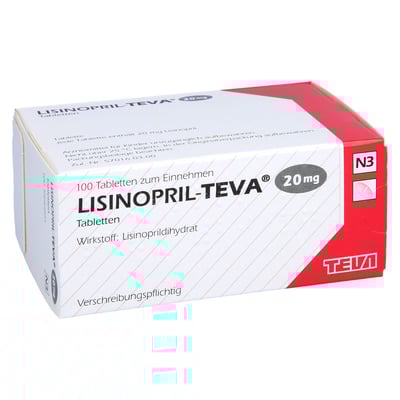 LISINOPRIL-TEVA 20 mg