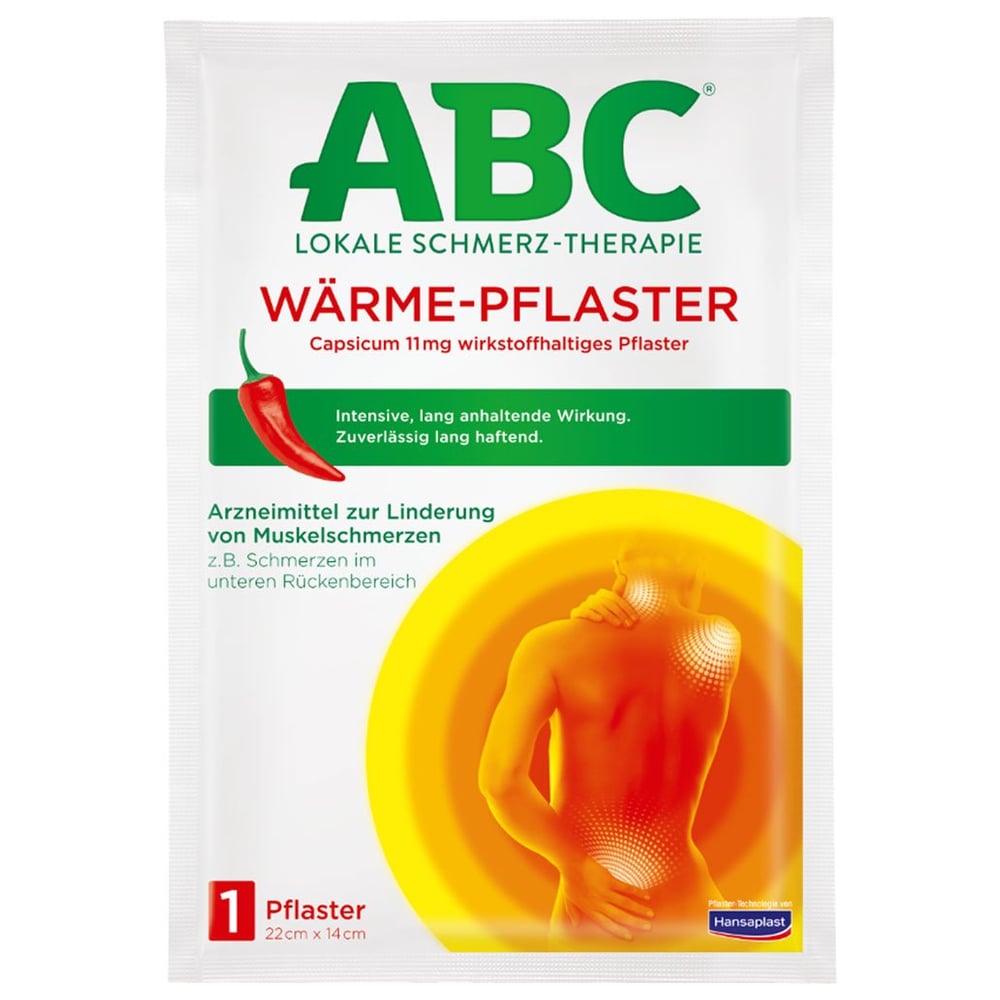 ABC Wärme-Pflaster Capsicum 11mg