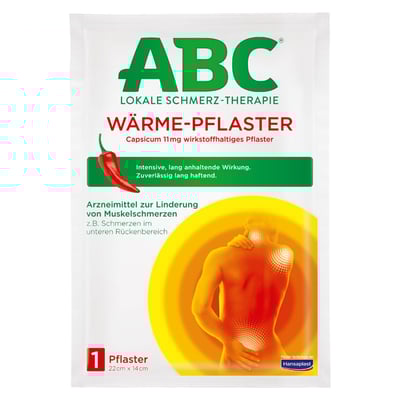 ABC Wärme-Pflaster Capsicum 11mg