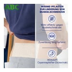 ABC Wärme-Pflaster Capsicum 11 mg