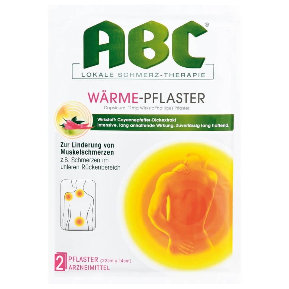 ABC Wärme-Pflaster Capsicum 11mg