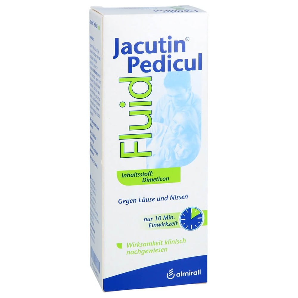 Jacutin Pedicul Fluid mit Nissenkamm