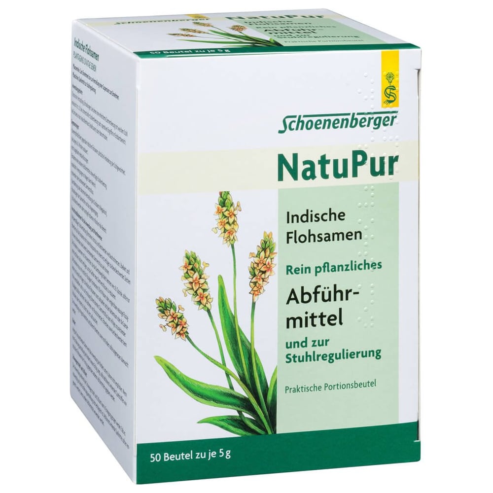 NatuPur Indische Flohsamen Abführmittel & bei Reizdarm