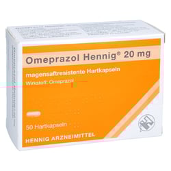 Omeprazol Hennig 20 mg Hartkapseln