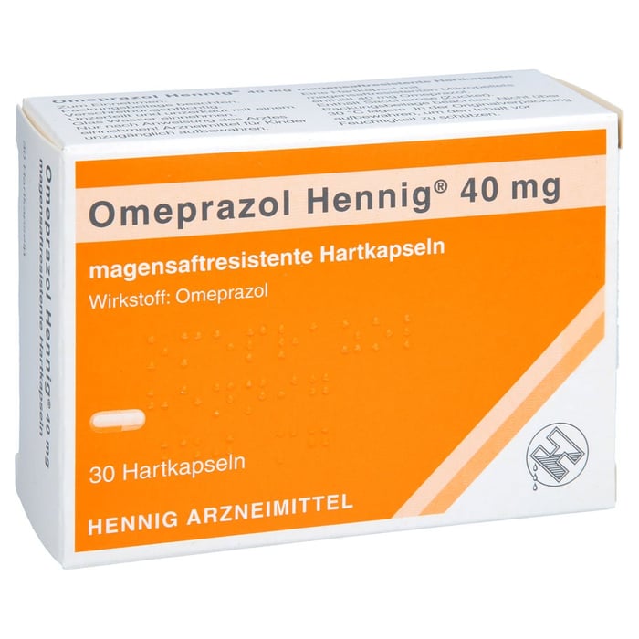 Omeprazol Hennig 40mg Hartkapseln