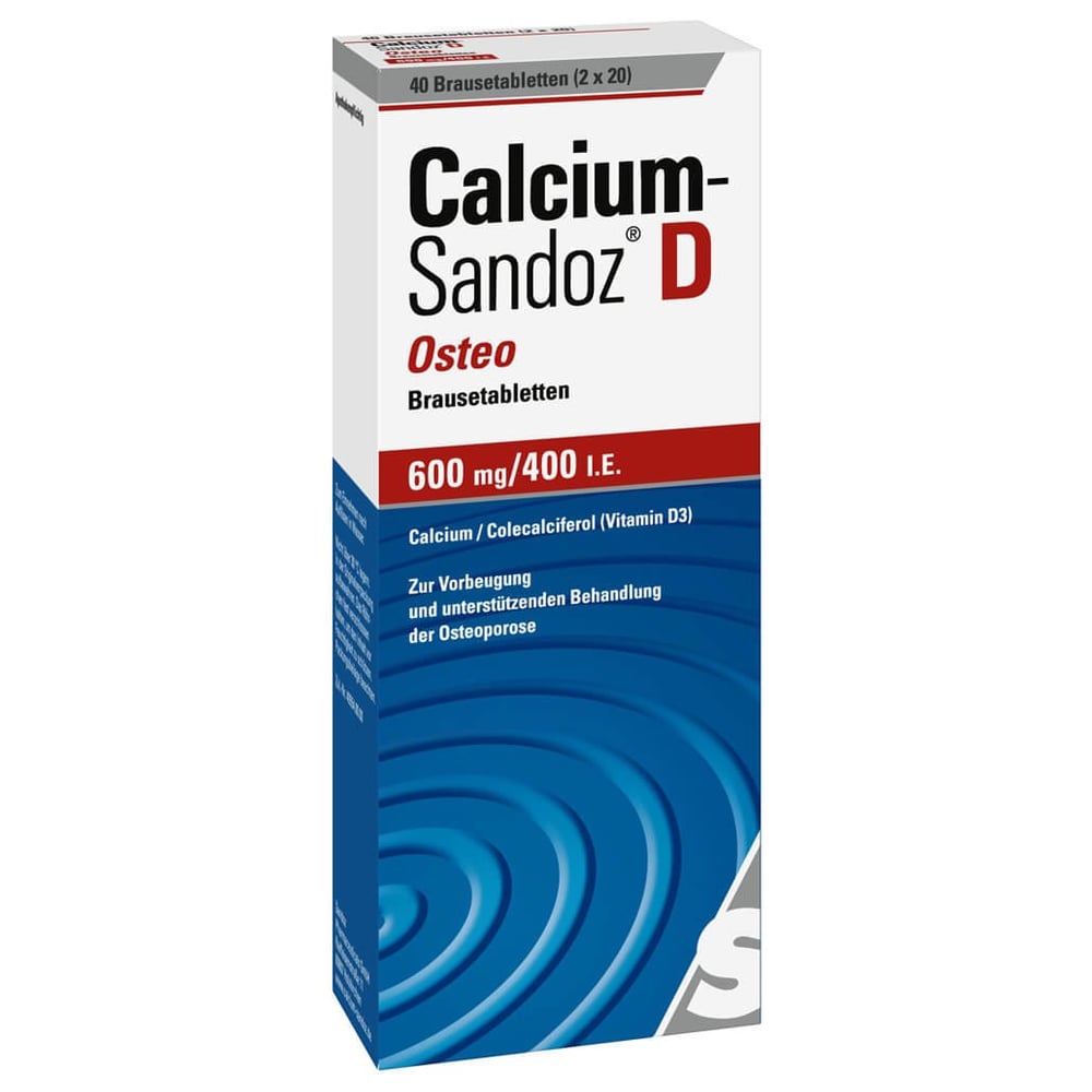 Calcium-Sandoz D Osteo 600 mg/400 I.E.