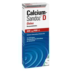 Calcium-Sandoz D Osteo 600 mg/400 I.E.