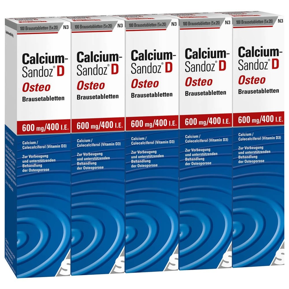 Calcium Sandoz D Osteo Brausetabletten