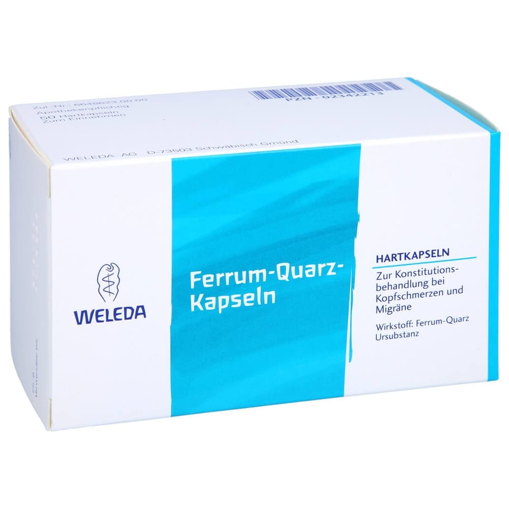Ferrum Quarz Hartkapseln