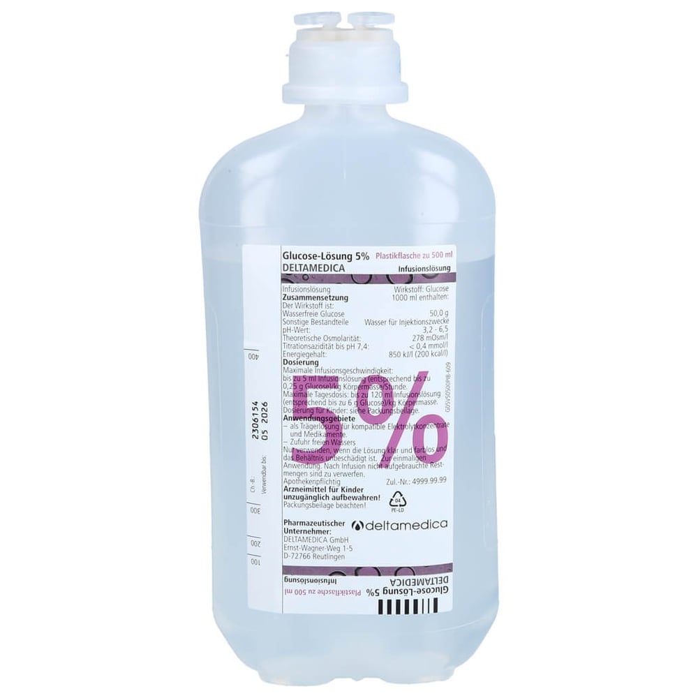 Glucose 5% Deltamedica Pl