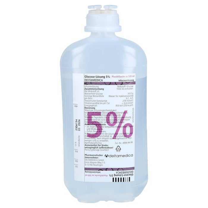 Glucose 5% Deltamedica Pl