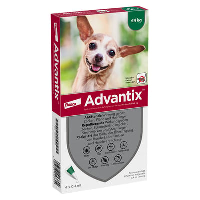 ADVAntiX Spot-on Hund bis 4 kg Produktbild 1