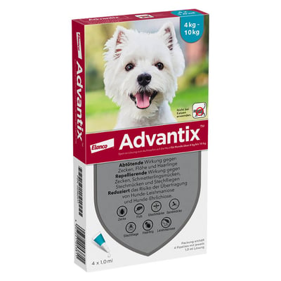 ADVAntiX Spot-on Hund 4-10 kg Produktbild 1