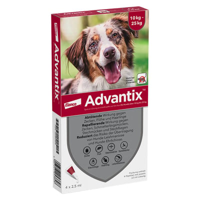 ADVAntiX Spot-on Hund 10-25 kg Produktbild 1