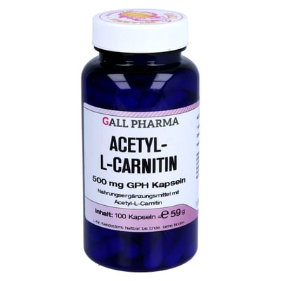 Acetyl L Carnitin 500 mg Produktbild 1