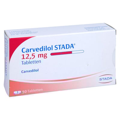 Carvedilol STADA 12,5 mg