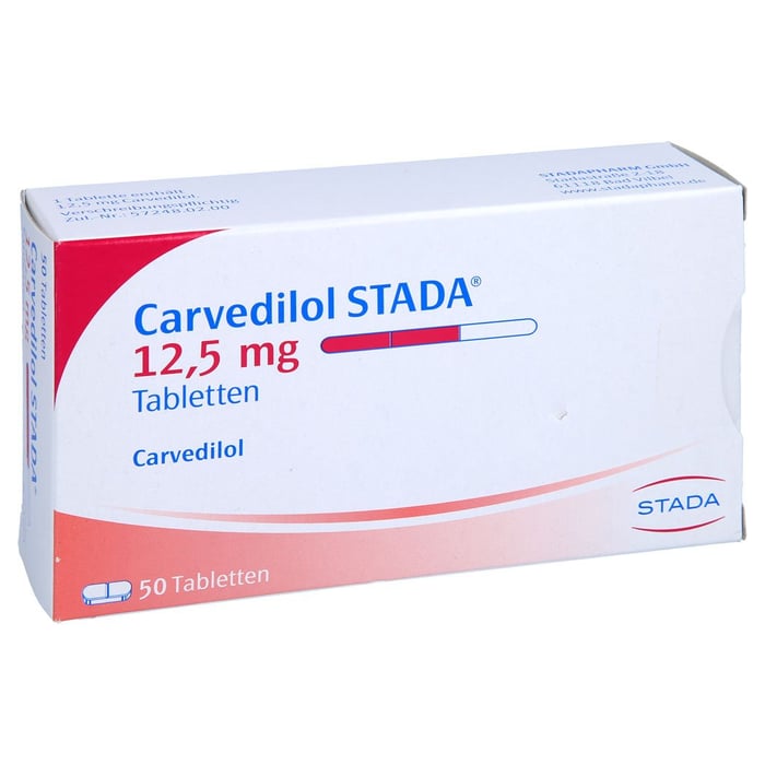 Carvedilol STADA 12,5mg