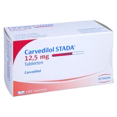 Carvedilol STADA 12,5 mg