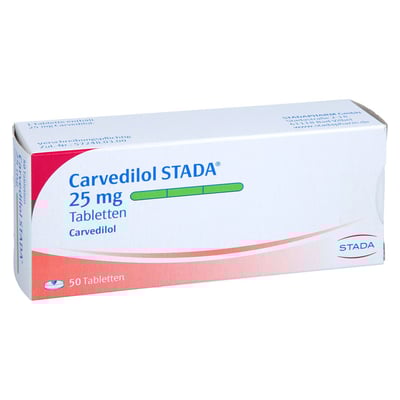 Carvedilol STADA 25 mg
