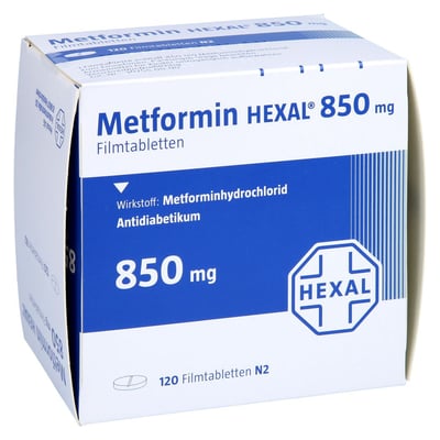 Metformin HEXAL 850 mg