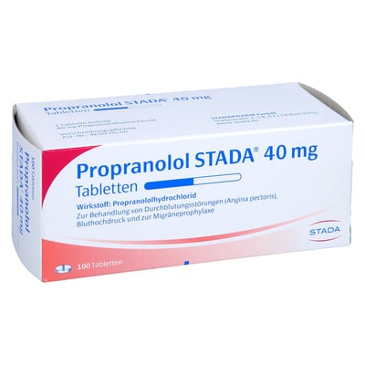 Propranolol STADA 40 mg