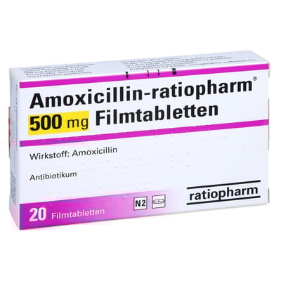 Amoxicillin-ratiopharm 500 mg