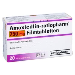 Amoxicillin-ratiopharm 750 mg