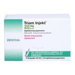 Triam Injekt 20 mg Kristall Produktbild 2