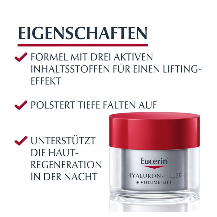 Eucerin Hyaluron-Filler + Volume-Lift Nachtpflege