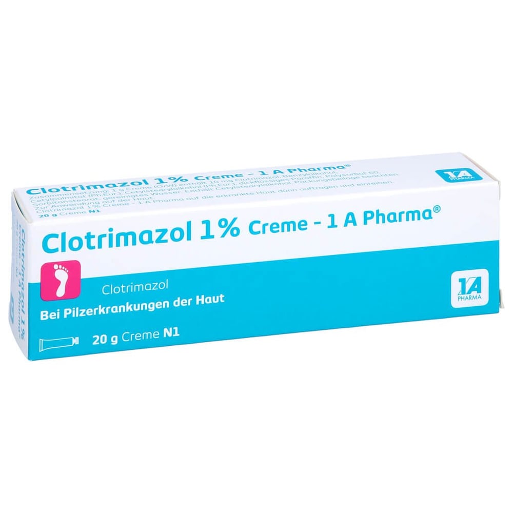 Clotrimazol 1 % Creme-1A Pharma