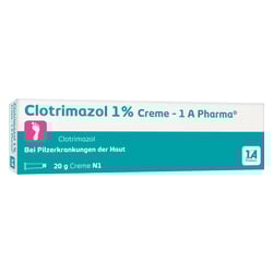 Clotrimazol 1 % Creme-1A Pharma