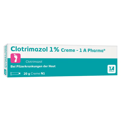 Clotrimazol 1 % Creme-1A Pharma